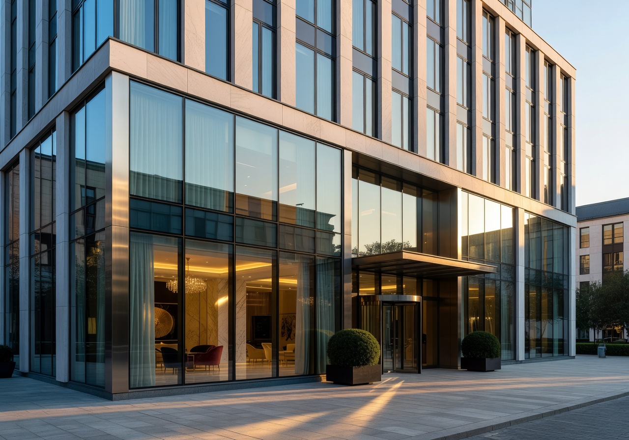 Sofitel Warsaw Victoria modern luxury hotel exterior